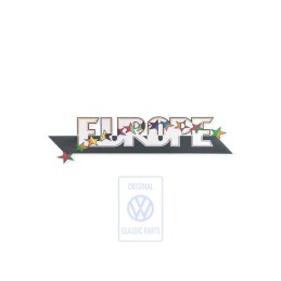 VW Original Inscription Sur Film Noir/Multicolore - 1H9853432 V05