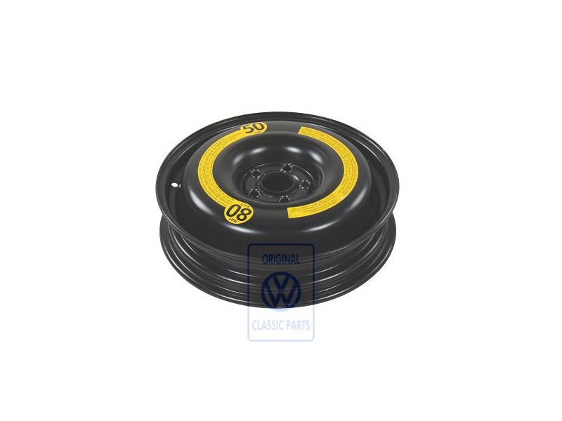 VW Original Jante Acier Pour Roue De Secours A Encombrement - 3A0601025 03C