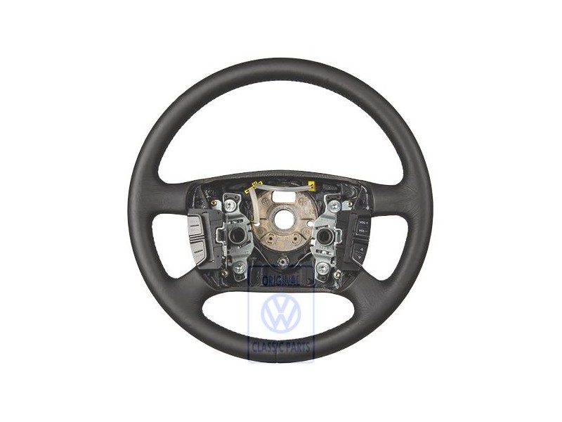 VW Original Volant Direction Multifonction Noir/Orbitblue - 1J0419091CHHCC