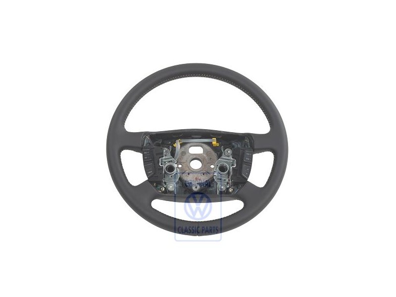 VW Original Volant Direction Multifonction Noir/Yellow - 1J0419091DGHUW