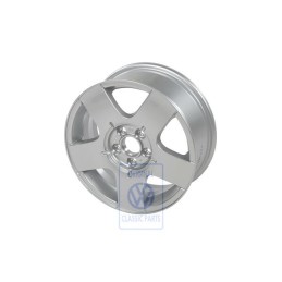 VW Original Jante Aluminium Couleur Chrome Metallise - 1J0601025AA091