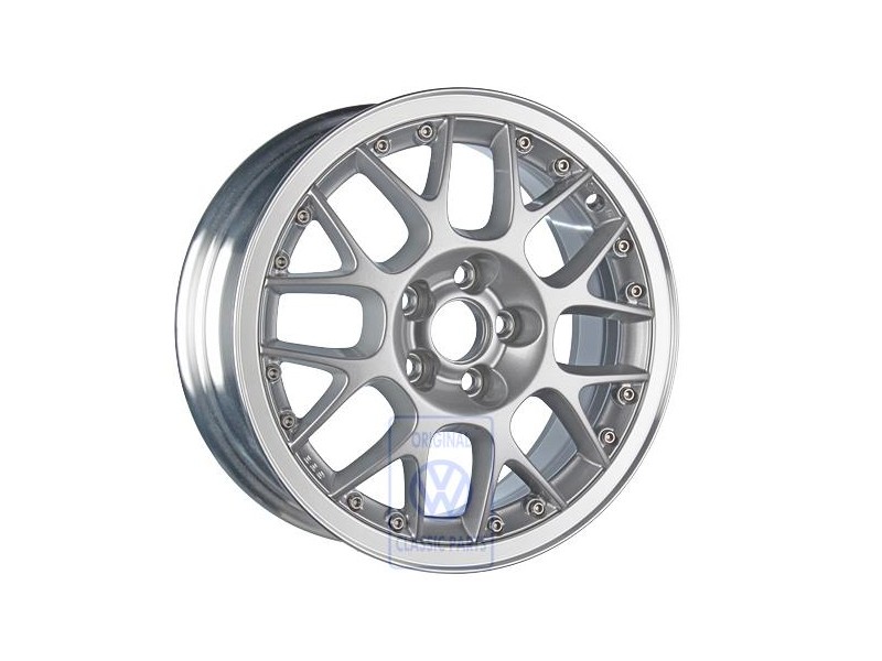 VW Original Jante Aluminium Chrome Brillant - 1J0601025AGZ31