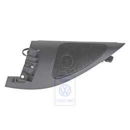VW Original Ecran Avec Haut-Parleur Noir Satine - 1J0837973AD01C