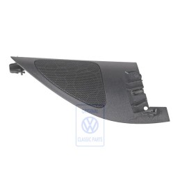 VW Original Ecran Avec Haut-Parleur Noir Satine - 1J0837974AD01C