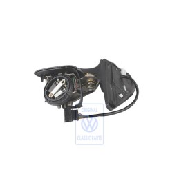 VW Original Coque Retroviseur Exterieur Noir Satine - 1J1857508AK01C