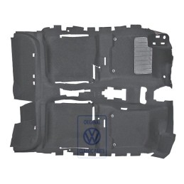 VW Original Tapis De Sol Noir - 1J1863367AE07N
