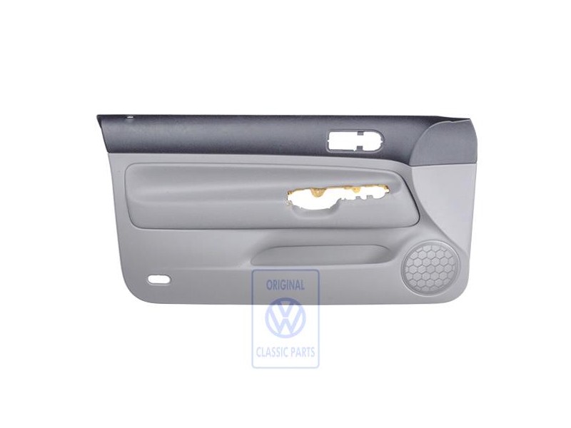 VW Original Garniture De Porte Tissu Noir/Gris Flanelle - 1J3867011BQHRQ
