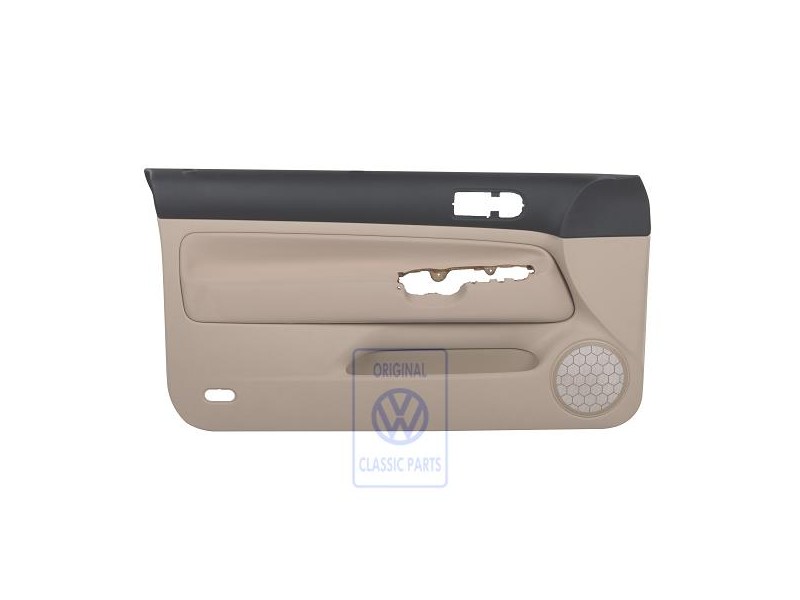 VW Original Garniture De Porte Tissu Noir/Beige Clair - 1J3867011BQREL
