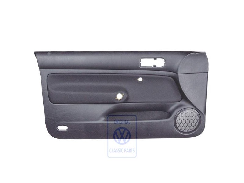 VW Original Garniture De Porte (Tissu) Noir/Noir - 1J3867011BSHRP