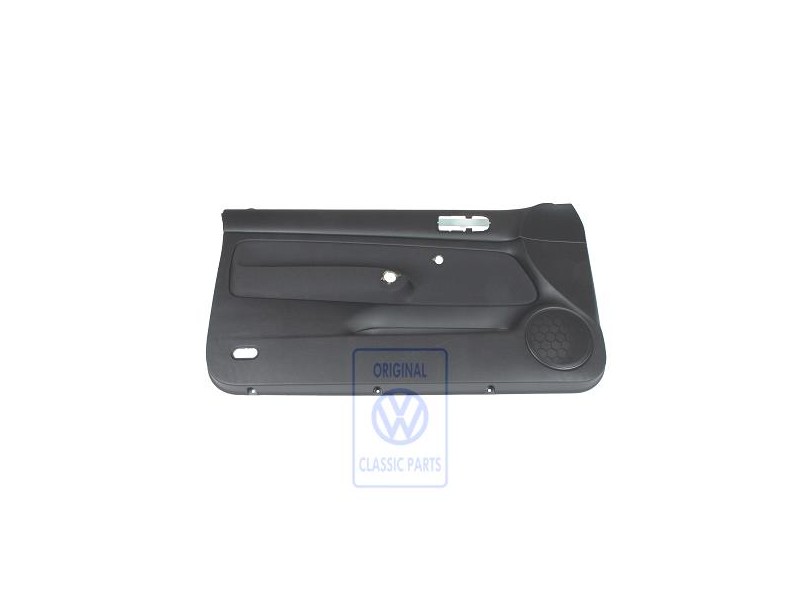 VW Original Garniture De Porte (Tissu) Noir/Noir - 1J3867011BSRAN