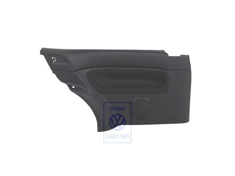 VW Original Revetement Lateral (Tissu) Noir/Noir - 1J3867043CFHRP