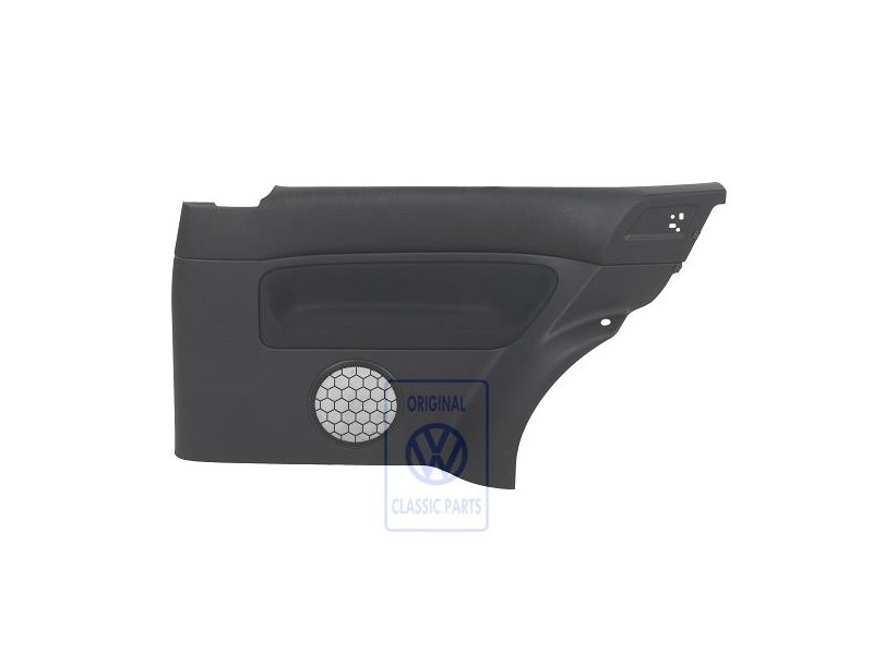 VW Original Revetement Lateral (Tissu) Noir/Noir - 1J3867044BRRAN