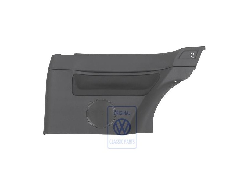 VW Original Revetement Lateral (Tissu) Noir/Noir - 1J3867044CFHRP