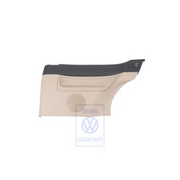 VW Original Revetement Lateral (Tissu) Noir/Beige Clair - 1J3867044CFREL