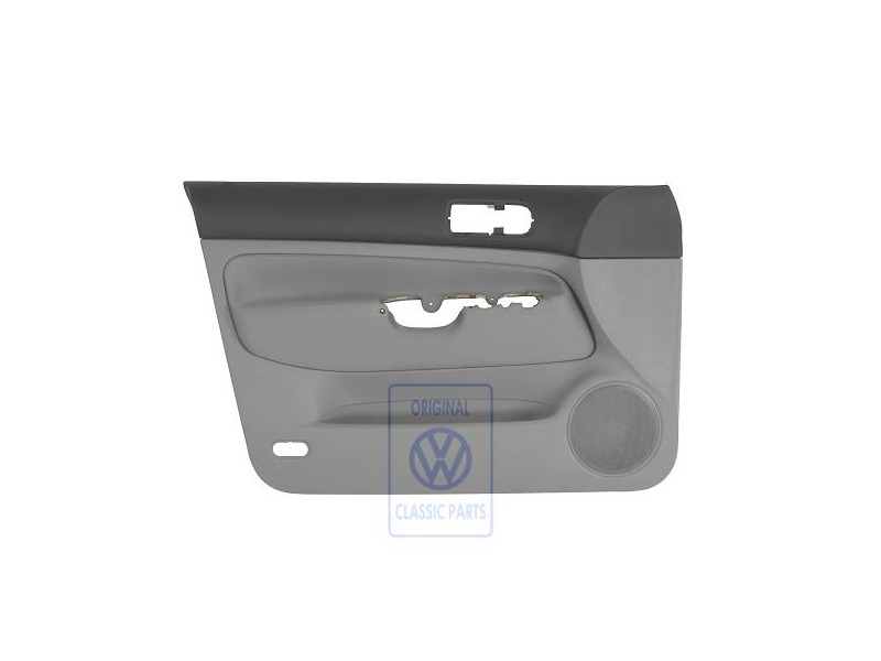 VW Original Garniture De Porte (Tissu) Noir/Gris Flanelle - 1J4867011CKJGK