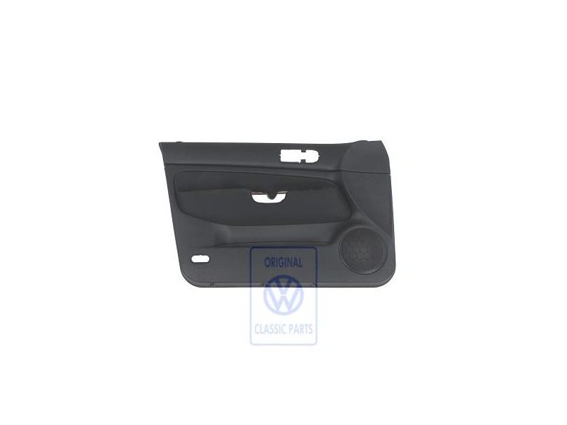 VW Original Garniture De Porte (Tissu) Noir/Noir - 1J4867011CKRAN