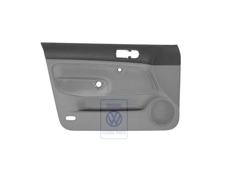 VW Original Garniture De Porte (Tissu) Noir/Gris Flanelle - 1J4867011DBPDH