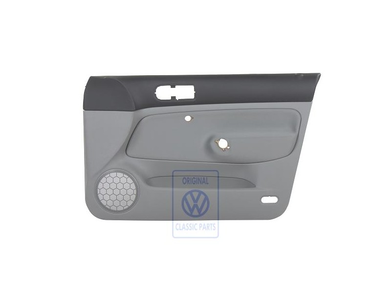 VW Original Garniture De Porte Tissu Noir/Gris Flanelle - 1J4867012CJJGK