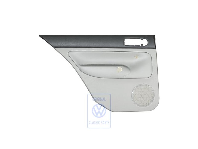 VW Original Revetement De Porte (Cuir) Gris Flanelle - 1J6867211BPLKX