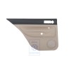 VW Original Revetement De Porte (Cuir) Noir/Beige Clair - 1J6867211BPLKY