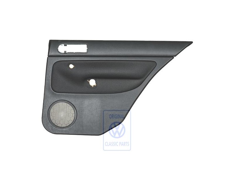 VW Original Garniture De Porte (Tissu) Noir/Noir - 1J6867212ADHRP