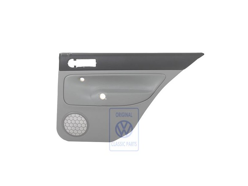 VW Original Revetement De Porte (Cuir) Gris Flanelle - 1J6867212BPLKX