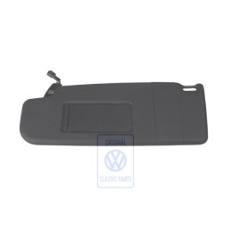 VW Original Pare-Soleil Avec Miroir Courtoisie Et Cache Noir - 3B0857551AM3H8