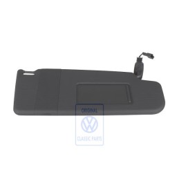 VW Original Pare-Soleil Avec Miroir Courtoisie Et Cache Noir - 3B0857552AK3H8