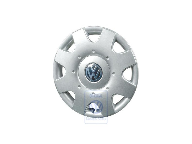 VW Original Enjoliveur De Roue Chrome - 1C0601147C GJW