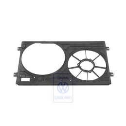 VW Original Double Bague De Ventilateur Noir Satine - 1J0121207T B41