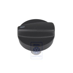 VW Original Bouton Noir Satine - 1J0819129D 01C