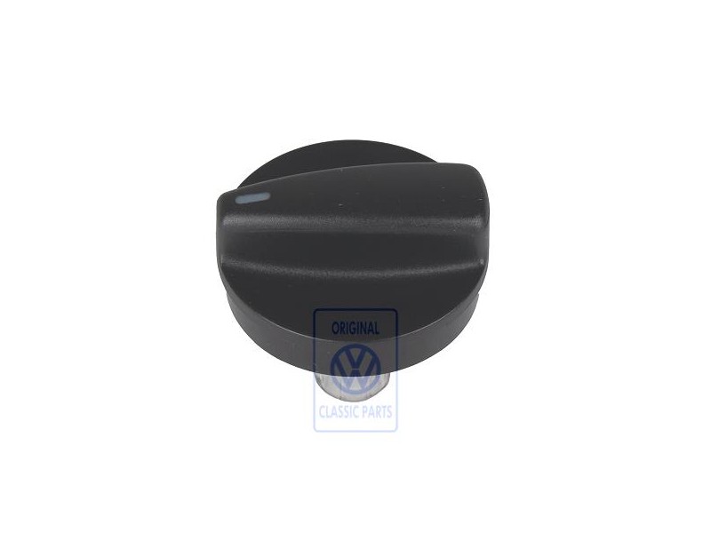 VW Original Bouton Noir Satine - 1J0819129D 01C