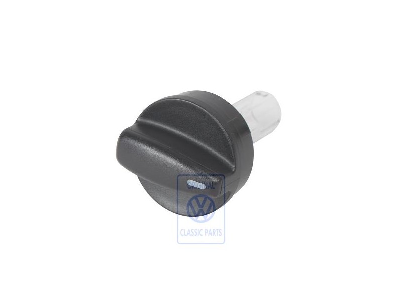 VW Original Bouton Noir Satine - 1J0819129E 01C