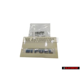 VW Original BI FUEL Arrière Embleme Monogramme Logo Chrome - 1J0853675N 739