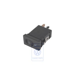 VW Original Commut. P. Chauffage De Siege Noir Satine - 1J0963564B 01C