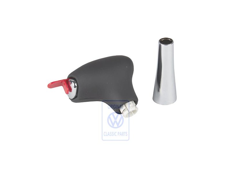 VW Original Poign.Levier Des Vitess.(Cuir) Noir - 1J1713139A E74