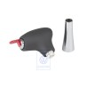 VW Original Poign.Levier Des Vitess.(Cuir) Noir - 1J1713139A E74