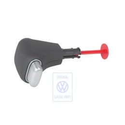 VW Original Poign.Levier Des Vitess.(Cuir) Noir/Noir - 1J1713139J QHT