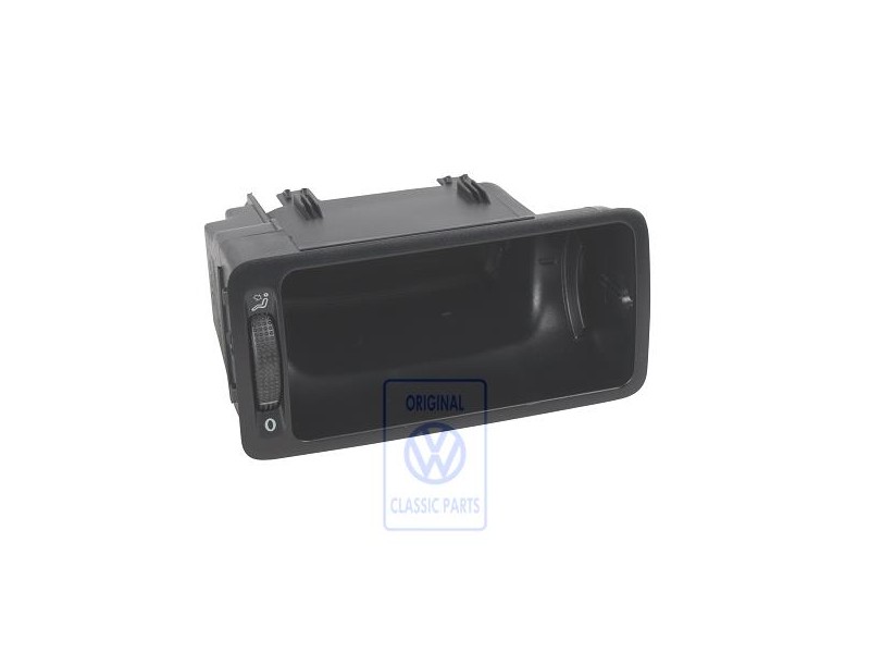 VW Original Boitier P. Aerateur Noir Satine - 1J1819704C 01C