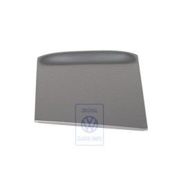 VW Original Couvercle P. Cendrier Noir/Argent Optique Reseau - 1J1857351B 2S2