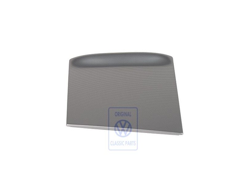VW Original Couvercle P. Cendrier Noir/Argent Optique Reseau - 1J1857351B 2S2