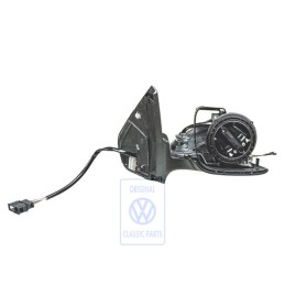 VW Original Coque Retroviseur Exterieur Noir Satine - 1J1857508D 01C