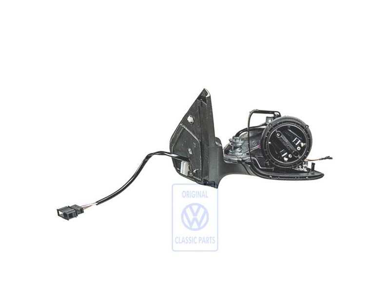VW Original Coque Retroviseur Exterieur Noir Satine - 1J1857508D 01C