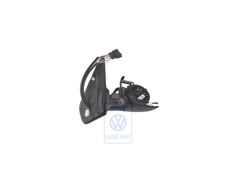 VW Original Coque Retroviseur Exterieur Noir Satine - 1J1857508G 01C