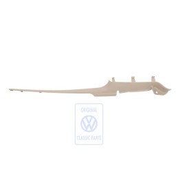 VW Original Enjoliveur De Seuil De Porte Beige Clair - 1J3853374D Q70