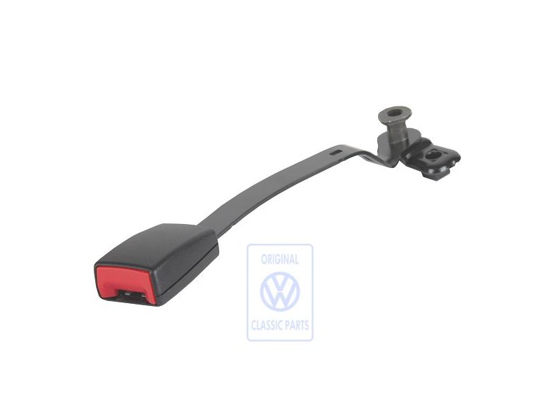 VW Original Boitier De Verrouillage Noir Satin/Rouge Feu - 1J3858472T FCN