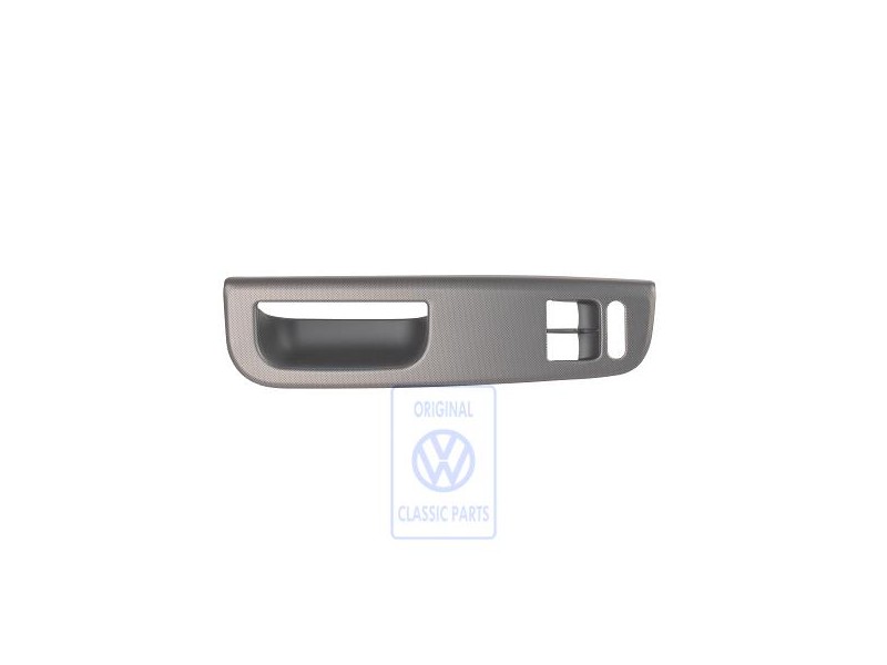 VW Original Cache Noir Satin/Aluminium - 1J3867172A FEM