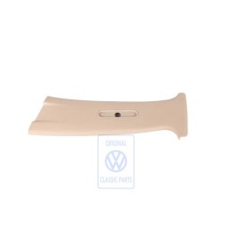 VW Original Revetement De Colonne B Beige Clair - 1J4867243C 2PK