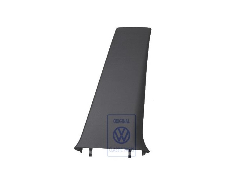 VW Original Revetement De Colonne B Noir Satine - 1J4867298B B41