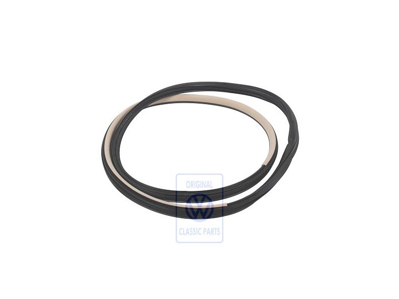 VW Original Joint De Porte Int. Noir Satin/Beige Clair - 1J4867365B FKM